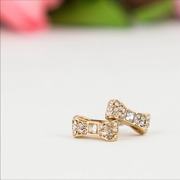 Kate spade pave bow stud earrings🎉 Host Pi… - Picture 5 of 6